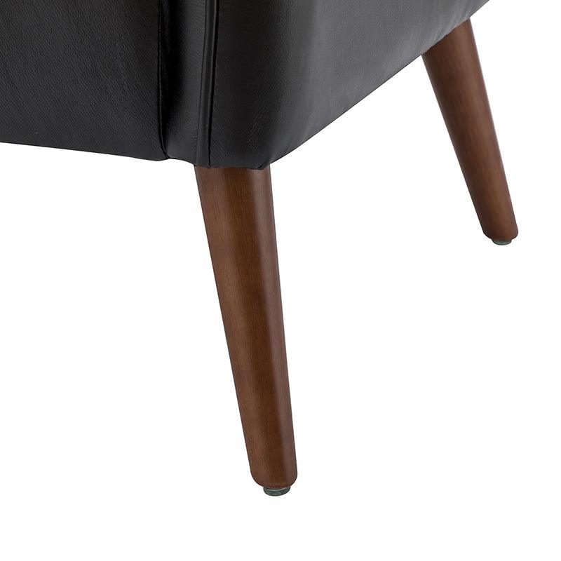 Clara Vegan Leather Armchair - Hulala Home