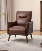 Clara Vegan Leather Armchair - Hulala Home