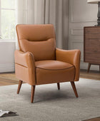 Clara Vegan Leather Armchair - Hulala Home