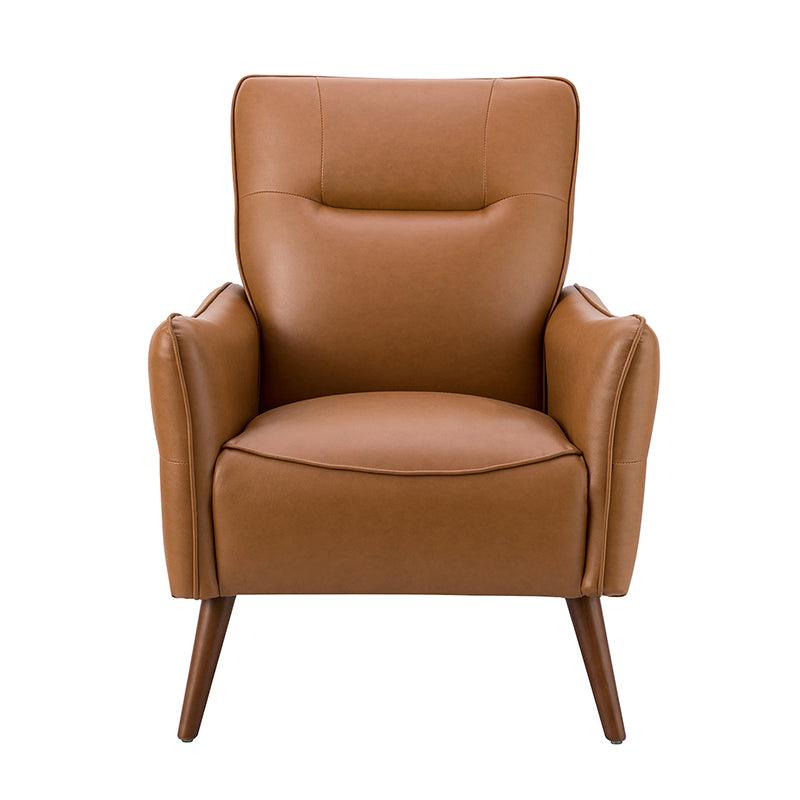 Clara Vegan Leather Armchair - Hulala Home