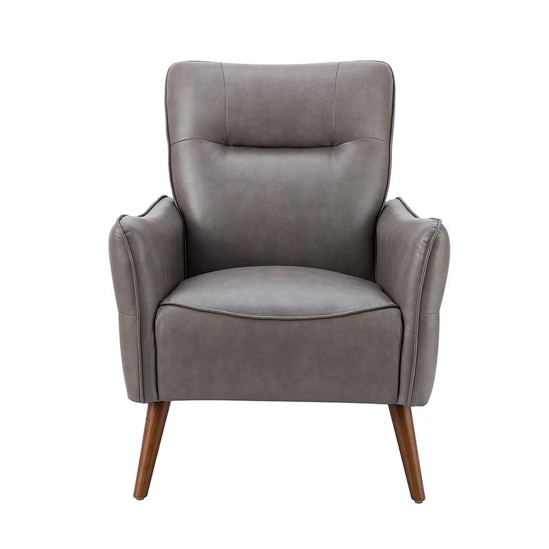 Clara Vegan Leather Armchair - Hulala Home