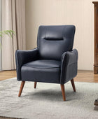 Clara Vegan Leather Armchair - Hulala Home