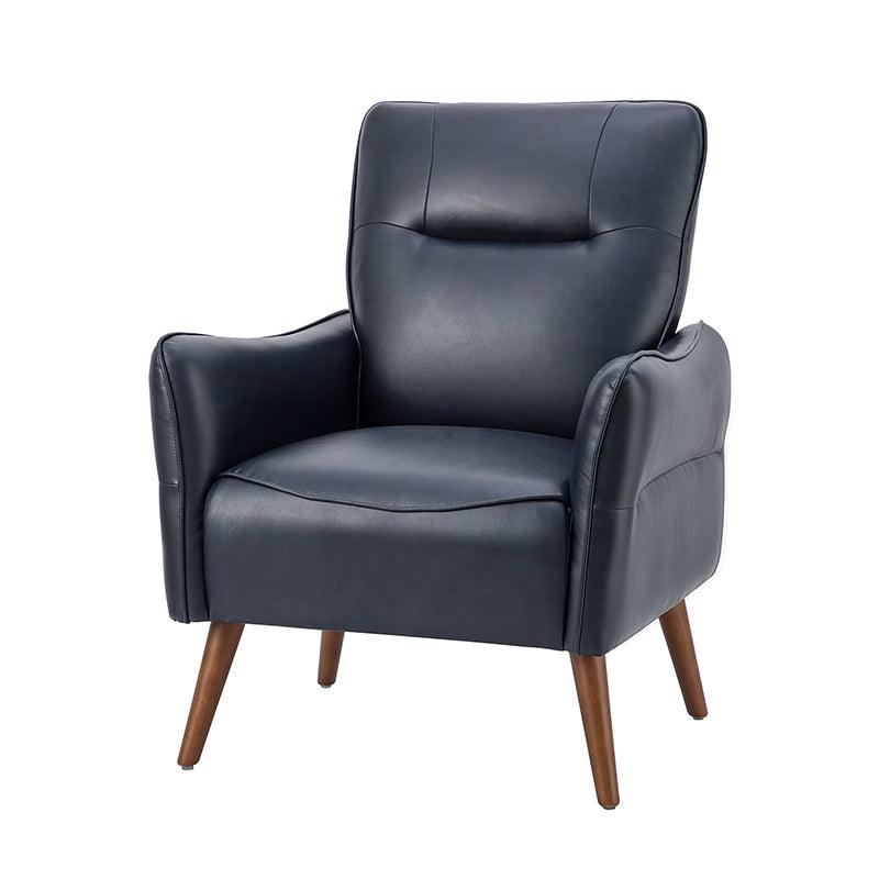 Clara Vegan Leather Armchair - Hulala Home