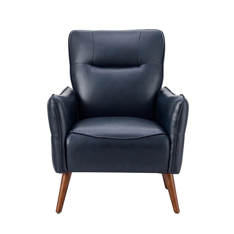 Clara Vegan Leather Armchair - Hulala Home