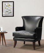 Brooklyn Vegan Leather Armchair - Hulala Home