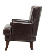 Brooklyn Vegan Leather Armchair - Hulala Home