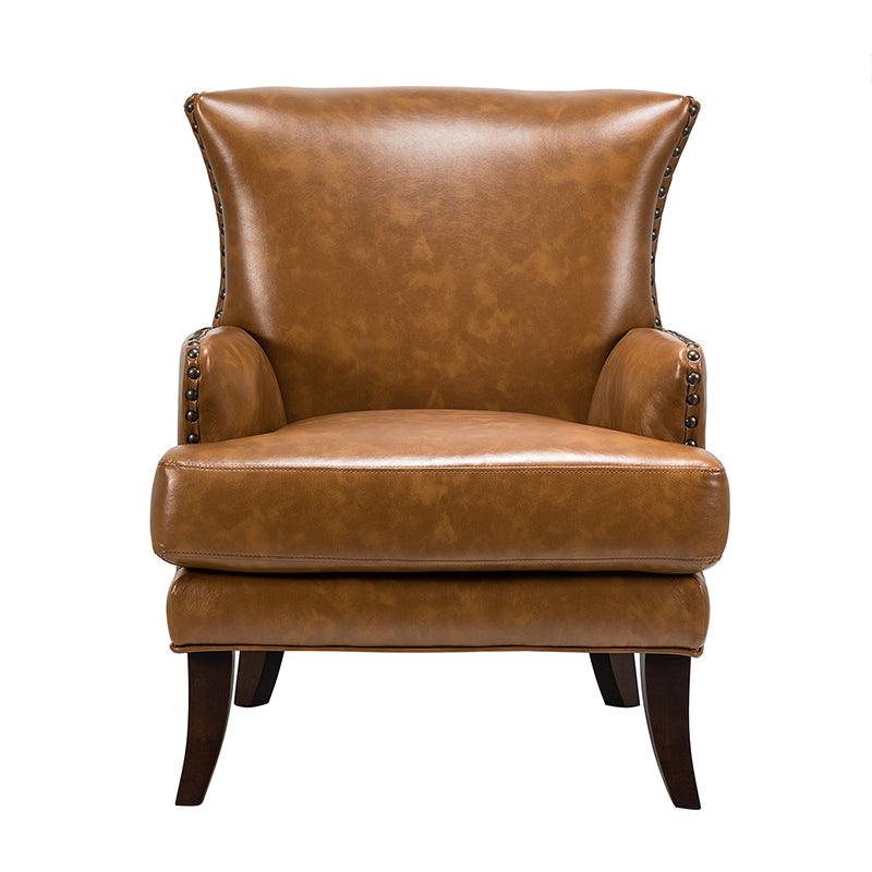 Brooklyn Vegan Leather Armchair - Hulala Home