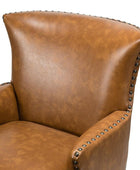 Brooklyn Vegan Leather Armchair - Hulala Home