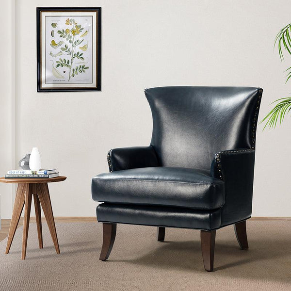 Brooklyn Vegan Leather Armchair - Hulala Home