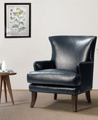 Brooklyn Vegan Leather Armchair - Hulala Home