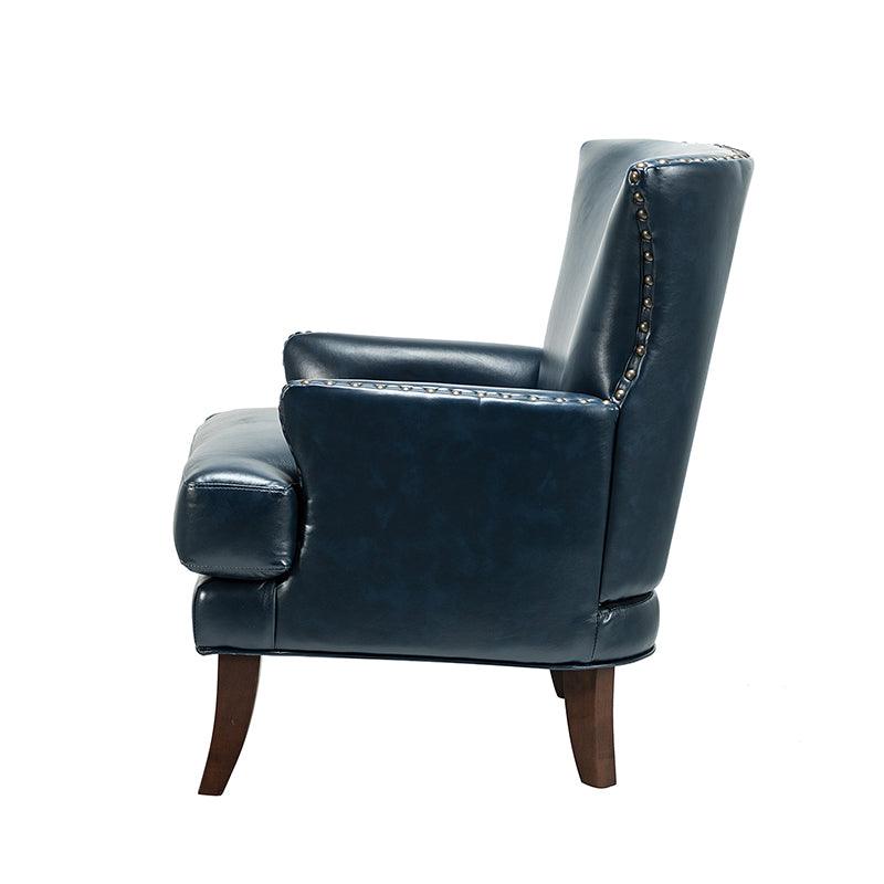 Brooklyn Vegan Leather Armchair - Hulala Home