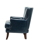 Brooklyn Vegan Leather Armchair - Hulala Home