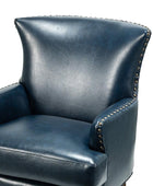 Brooklyn Vegan Leather Armchair - Hulala Home