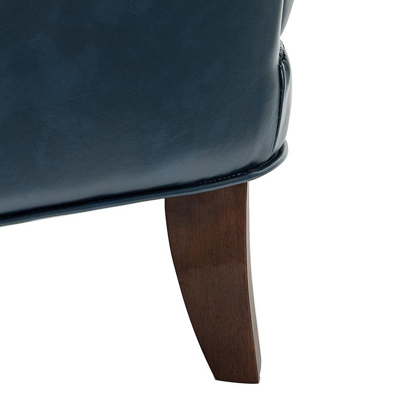 Brooklyn Vegan Leather Armchair - Hulala Home