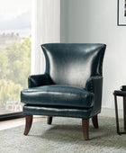 Brooklyn Vegan Leather Armchair - Hulala Home