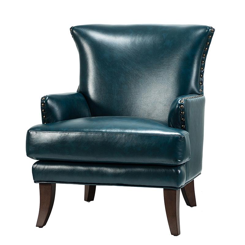 Brooklyn Vegan Leather Armchair - Hulala Home