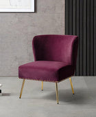 Adalia Velvet Accent Chair - Hulala Home