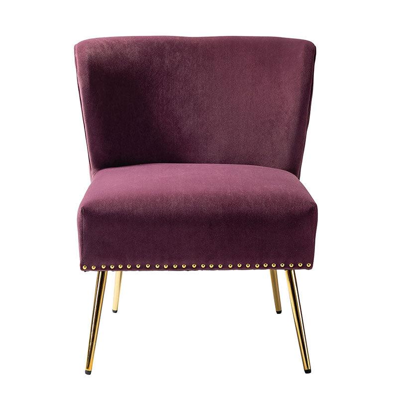 Adalia Velvet Accent Chair - Hulala Home