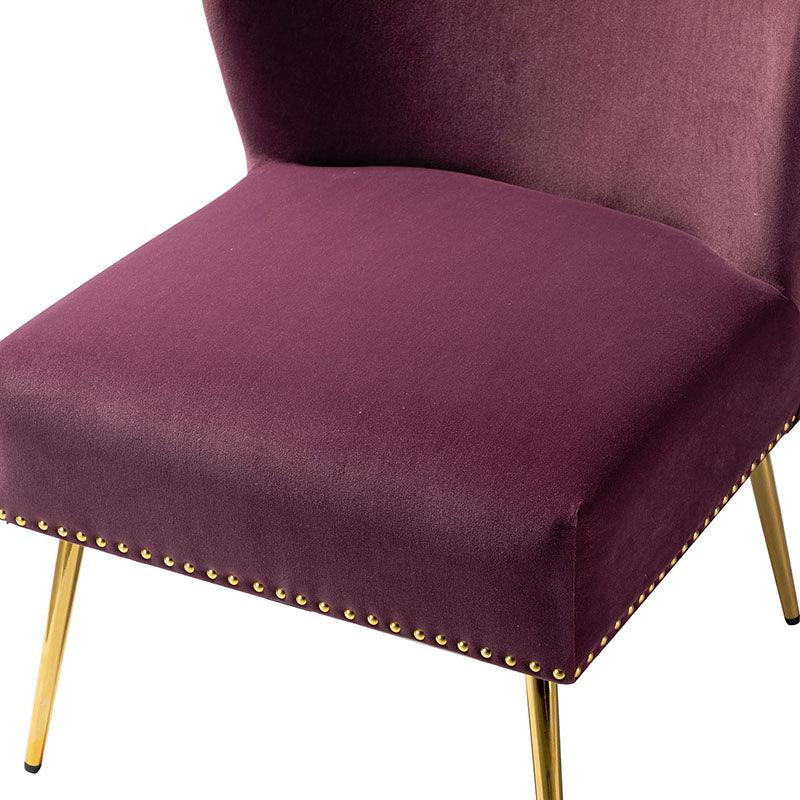 Adalia Velvet Accent Chair - Hulala Home