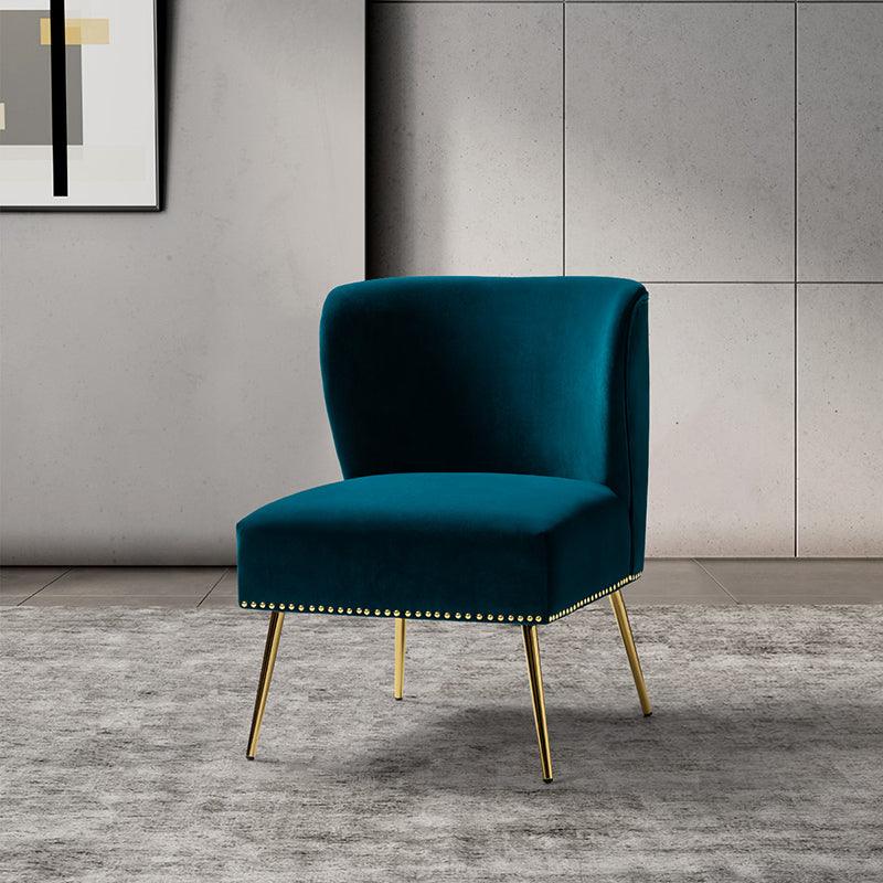 Adalia Velvet Accent Chair - Hulala Home