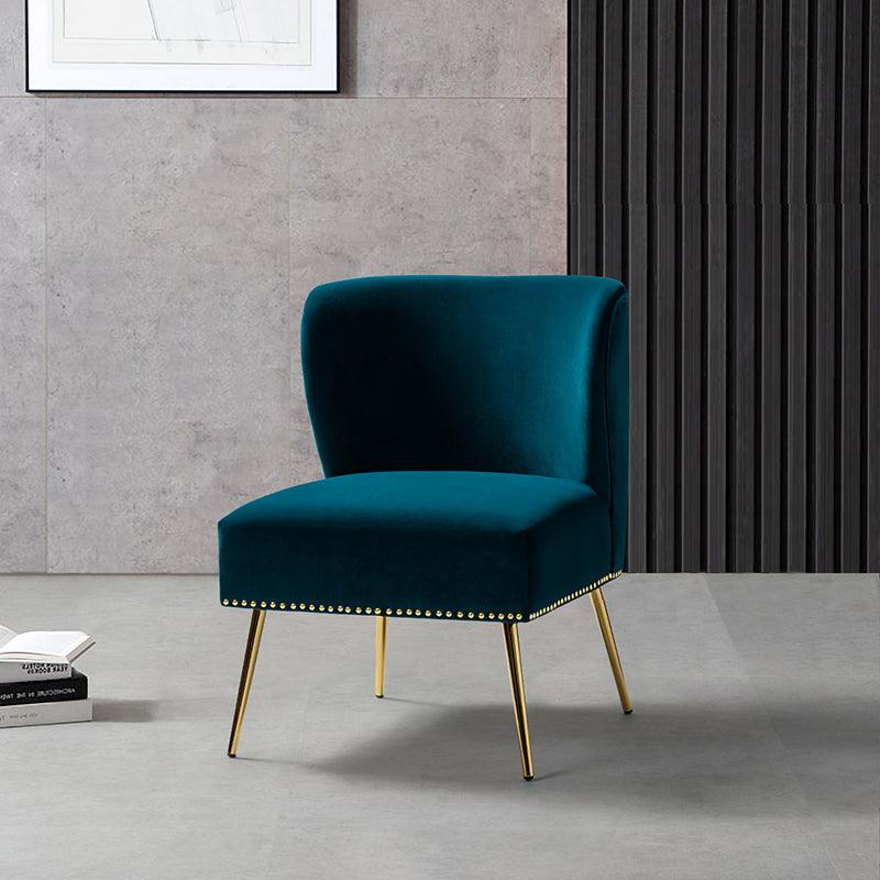 Adalia Velvet Accent Chair - Hulala Home