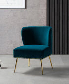 Adalia Velvet Accent Chair - Hulala Home