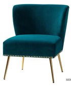 Adalia Velvet Accent Chair - Hulala Home