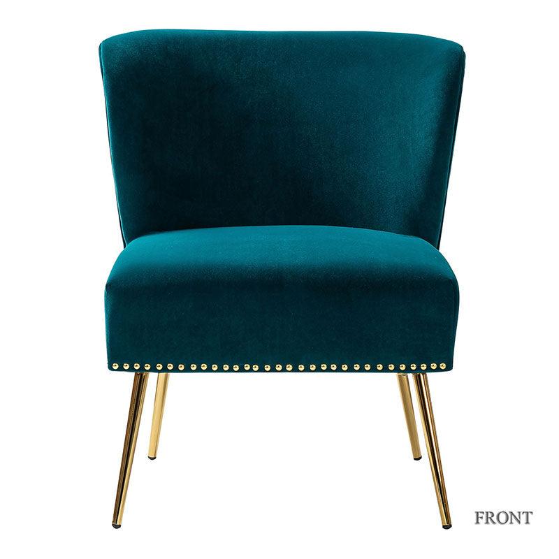 Adalia Velvet Accent Chair - Hulala Home