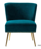 Adalia Velvet Accent Chair - Hulala Home