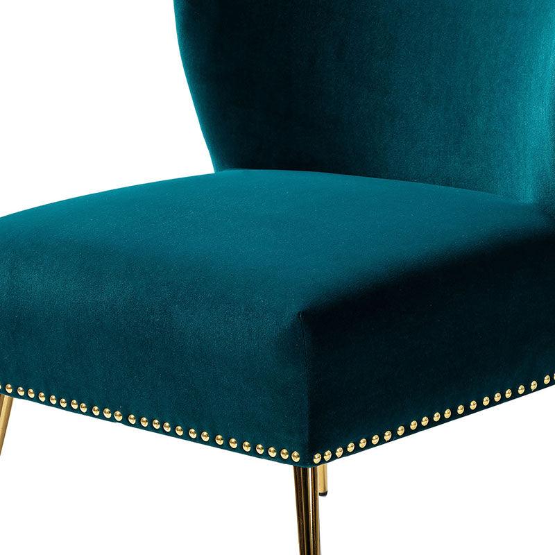 Adalia Velvet Accent Chair - Hulala Home