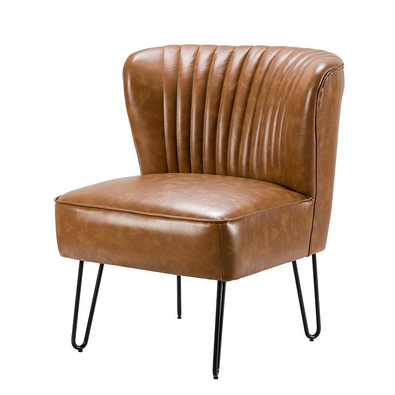 Annabella Vegan Leather Side Chair - Hulala Home