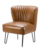 Annabella Vegan Leather Side Chair - Hulala Home