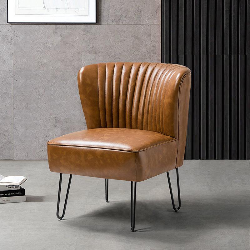 Annabella Vegan Leather Side Chair - Hulala Home