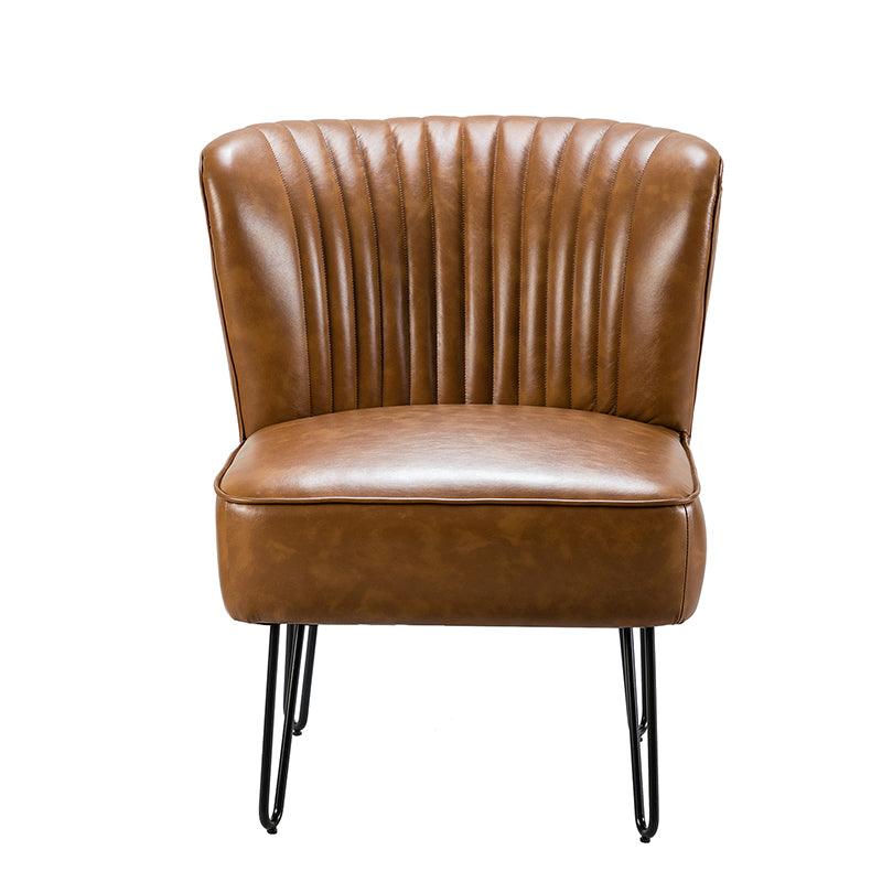 Annabella Vegan Leather Side Chair - Hulala Home