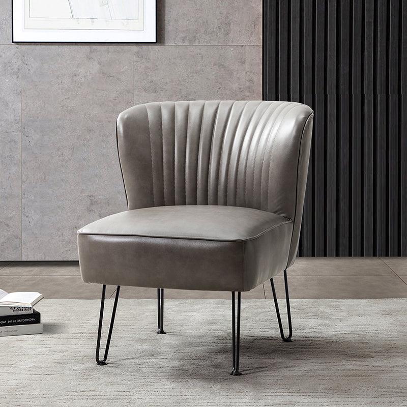 Annabella Vegan Leather Side Chair - Hulala Home