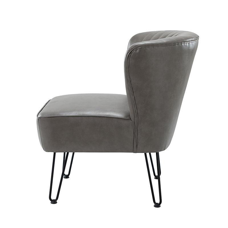 Annabella Vegan Leather Side Chair - Hulala Home