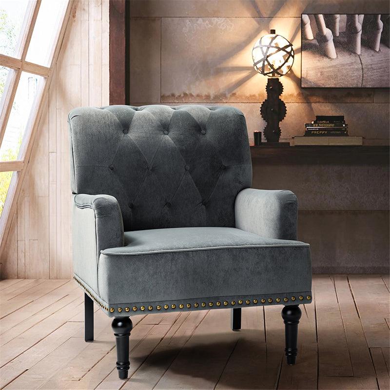 Constantino Velvet Armchair - Hulala Home