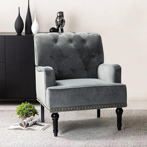 Constantino Velvet Armchair - Hulala Home