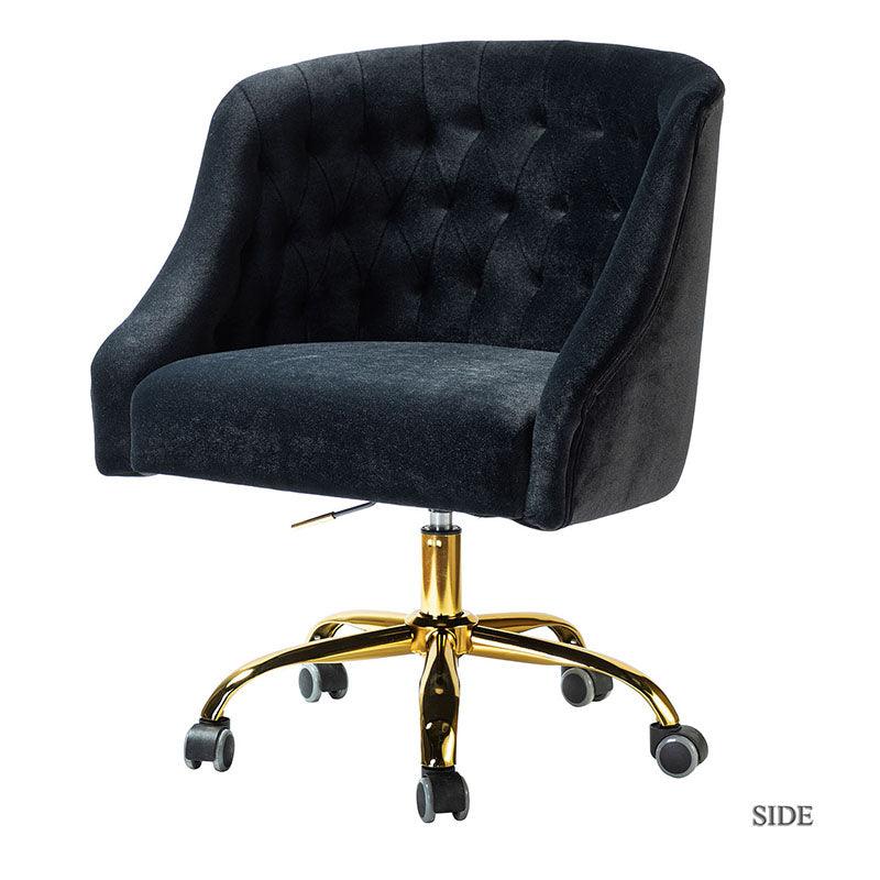 Penelope Velvet Tufted Office Chair - Hulala Home