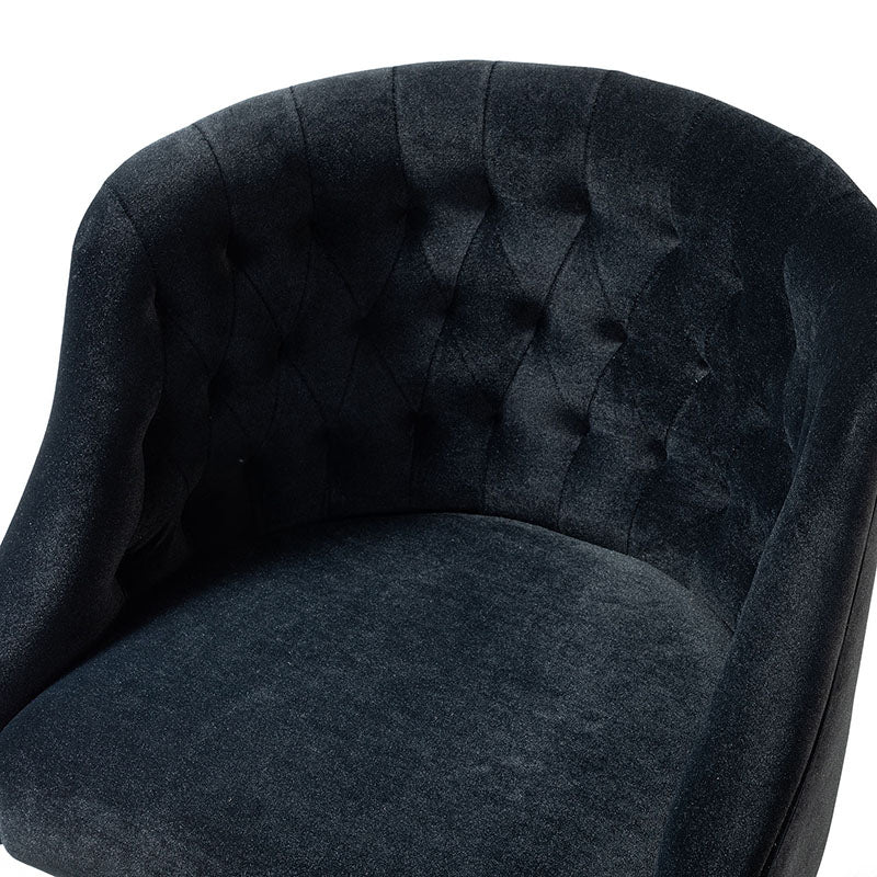 Penelope Velvet Tufted Office Chair