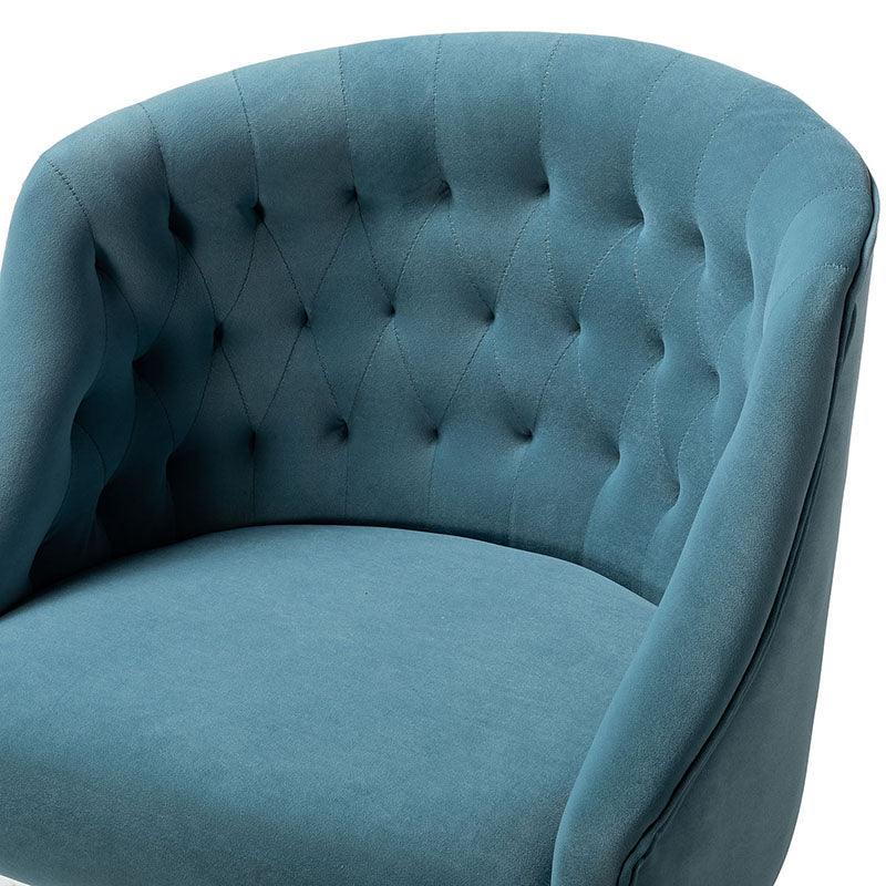 Penelope Velvet Tufted Office Chair - Hulala Home