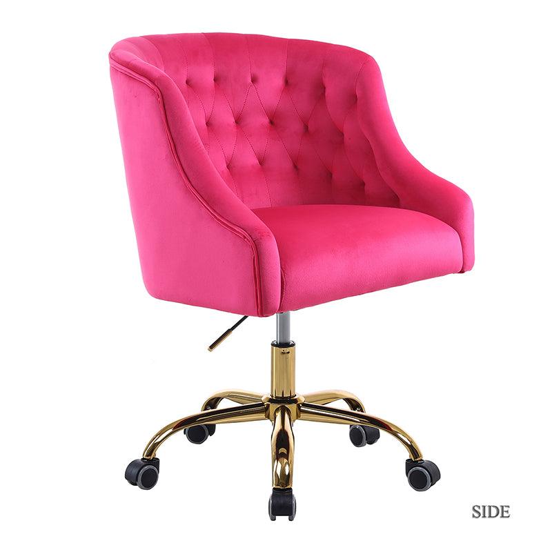 Penelope Velvet Tufted Office Chair - Hulala Home