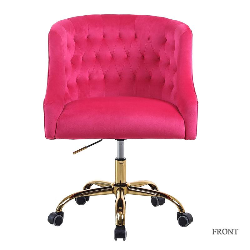 Penelope Velvet Tufted Office Chair - Hulala Home