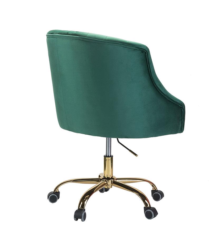 Penelope Velvet Tufted Office Chair - Hulala Home