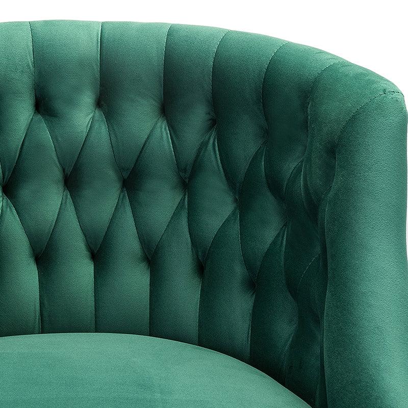 Penelope Velvet Tufted Office Chair - Hulala Home