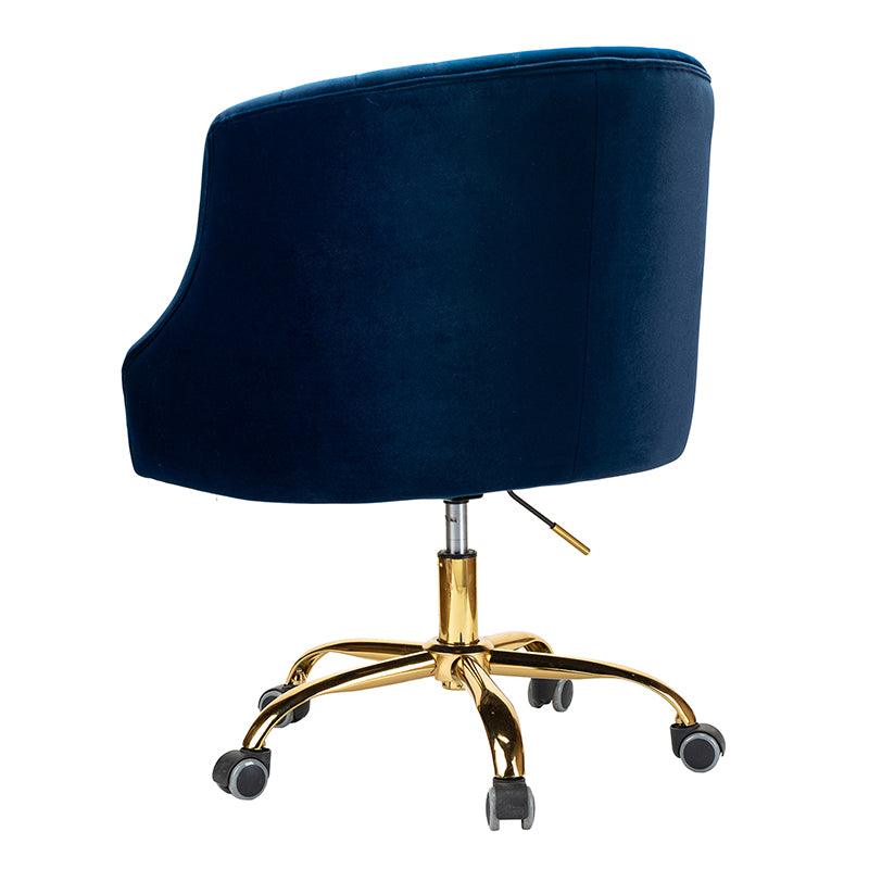 Penelope Velvet Tufted Office Chair - Hulala Home