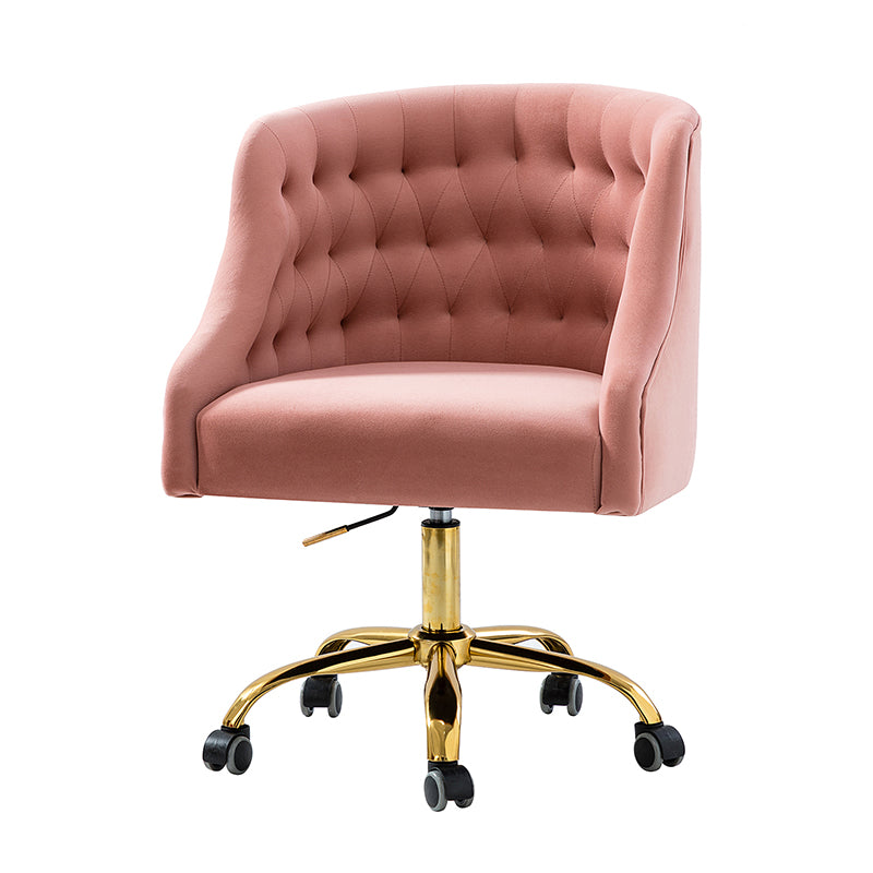 Penelope Velvet Tufted Office Chair