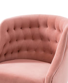 Penelope Velvet Tufted Office Chair
