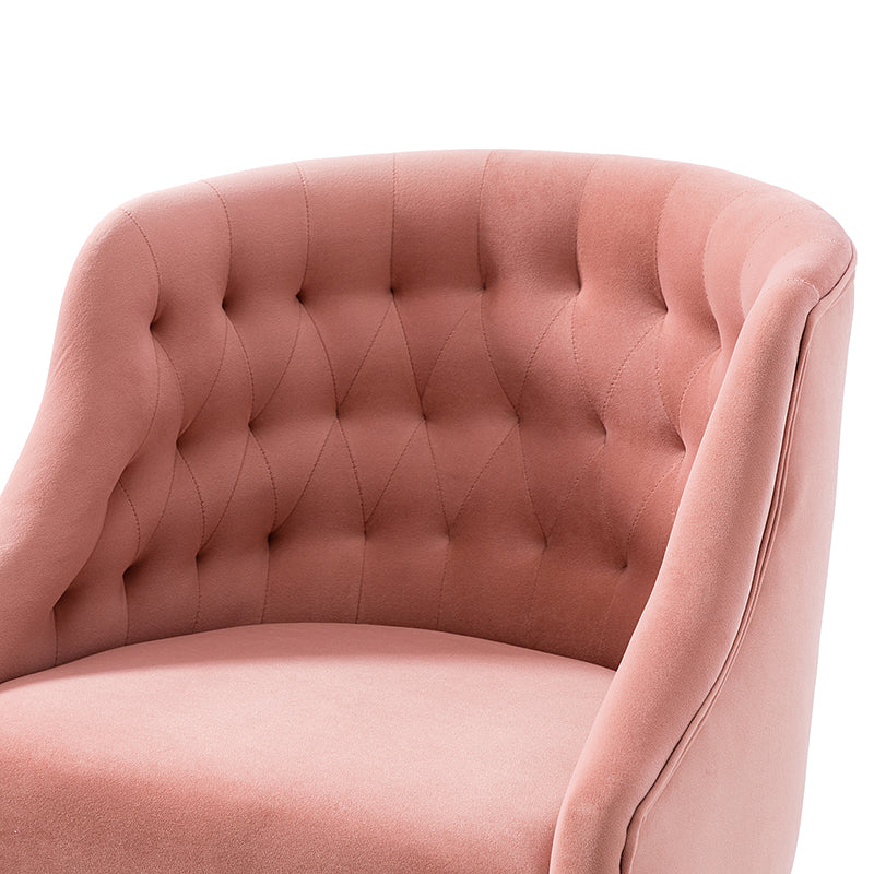 Penelope Velvet Tufted Office Chair