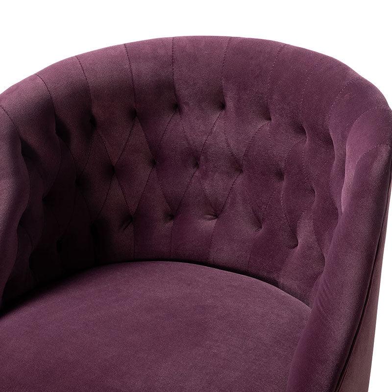 Penelope Velvet Tufted Office Chair - Hulala Home